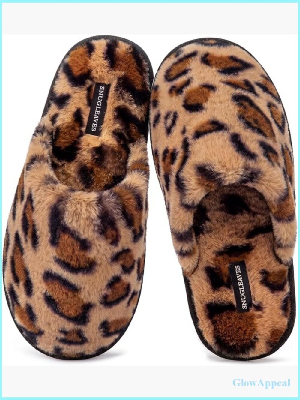 Fuzzy Memory Foam Scuff Slippers - Non-slip Indoor House Shoes